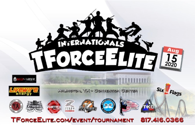 TForceElite Internationals 2020 TKO Qualifier on TournamentTiger - Tournament software by martial artists for martial artists.